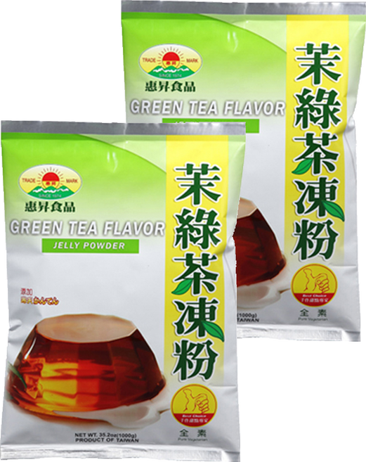 FAIRSEN 惠昇食品 茉綠茶凍粉, 1kg, 2包