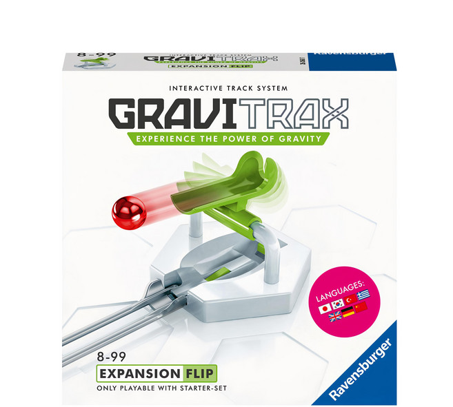 Ravensburger 維寶 Gravitrax 重力球 Flip 機關, 白色 + 綠色, 1盒
