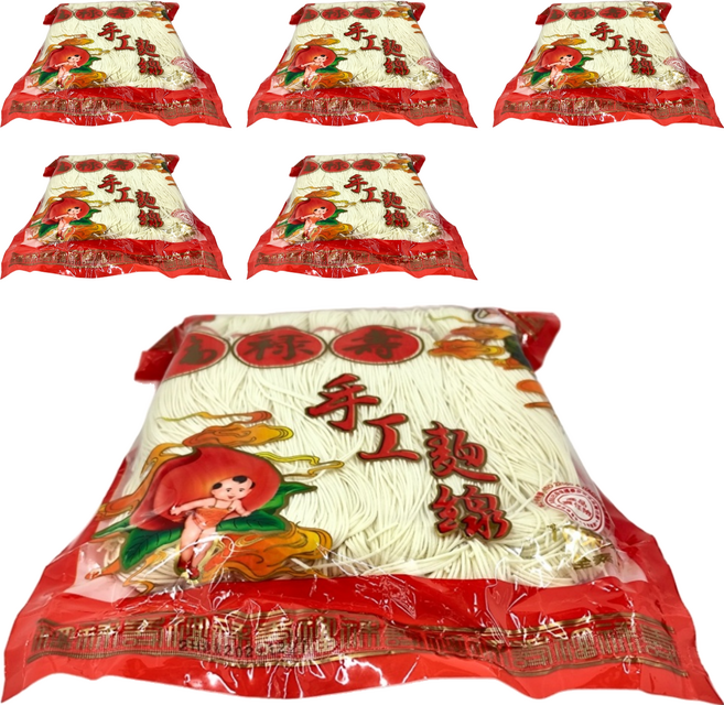 宏廣 福祿壽台灣手工麵線 16束, 6包, 1.2kg