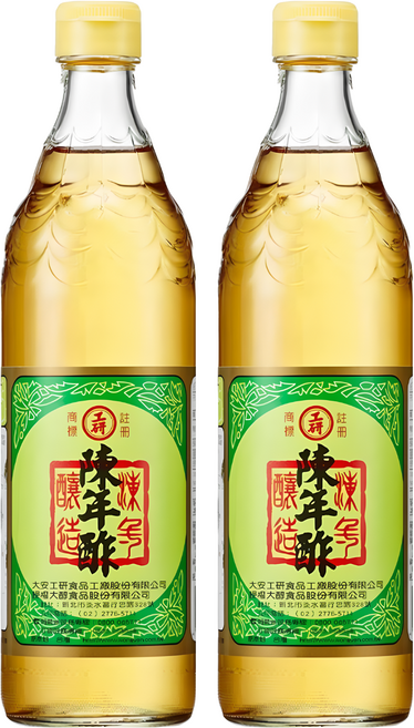 KONG YEN 工研 陳年醋, 600ml, 2瓶