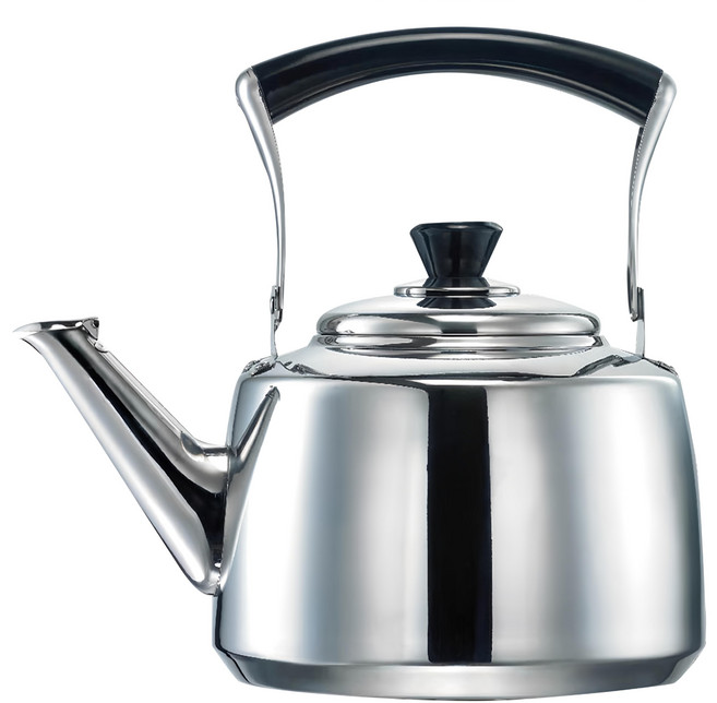 PLUS PERFECT 理想 晶品不銹鋼茶壺, 銀色, 5L, 1個