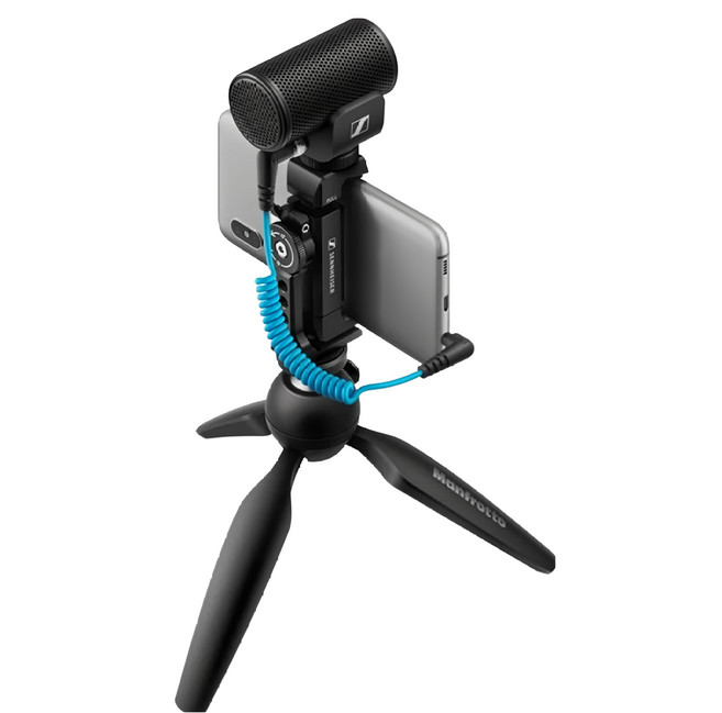SENNHEISER MKE 200 Mobile KIT 專業短槍型 指向性麥克風套組, SH509256, 黑色