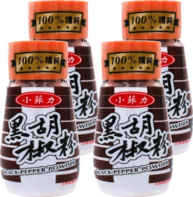 小菲力 黑胡椒粉, 30g, 4罐