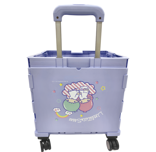 SANRIO 三麗鷗 雙星仙子購物滾輪車 STS3011, 親親寶貝, 1個