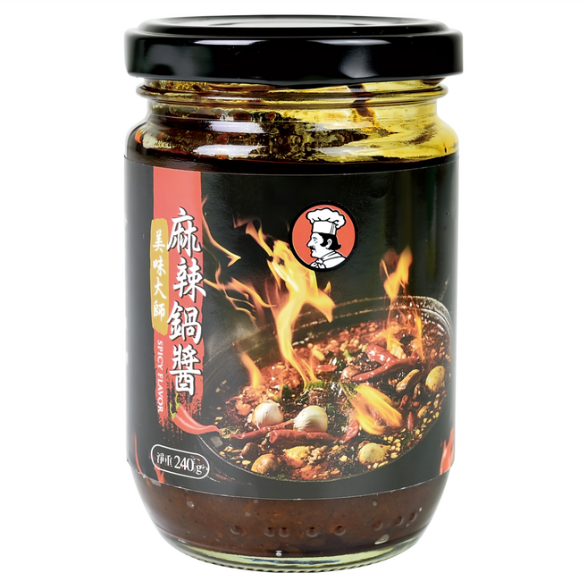 CHEF'S CHOICE 美味大師 麻辣鍋醬, 240g, 1瓶