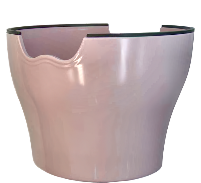 台寵北歐寵物高碗 L, 粉色, 1個