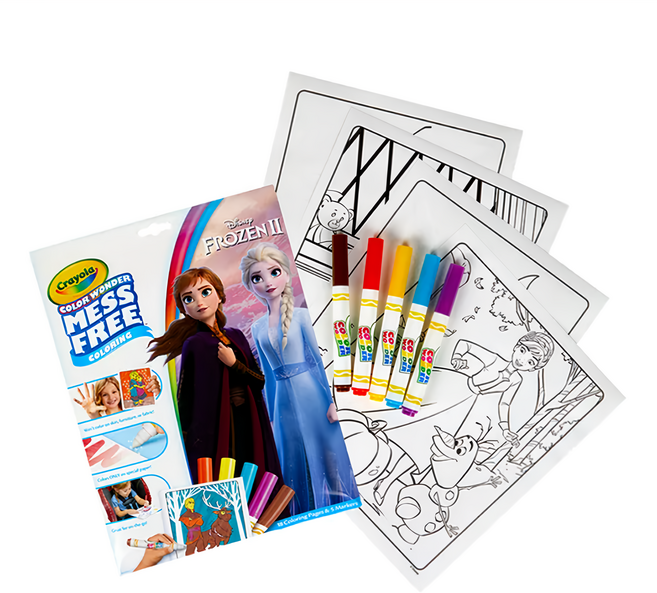Crayola 繪兒樂 神彩著色套裝, 冰雪奇緣 多色, 1組