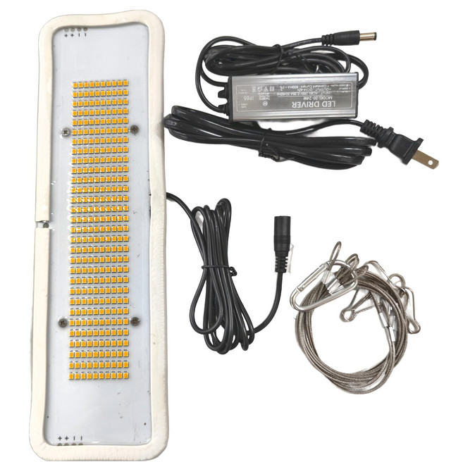 JIUNPEY 君沛光電 LED植物補光燈 吊掛燈版 滴膠型 20W薄型 加強型光譜 台灣製, 1組