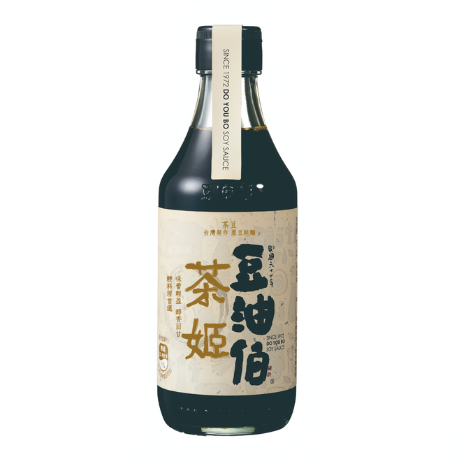 豆油伯 茶姬釀造醬油, 300ml, 1瓶