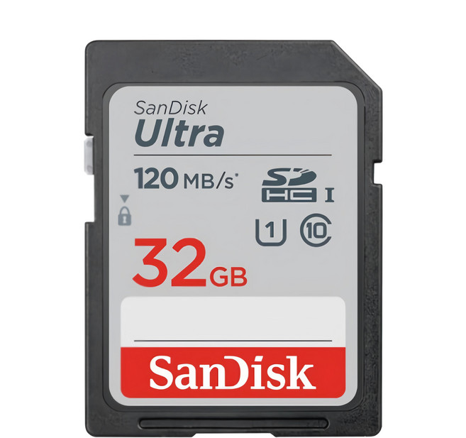 SanDisk 晟碟 Ultra SDHC C10 UHS-I 120MB/s R 記憶卡, 32GB, 1個