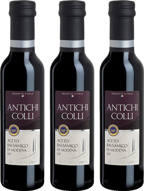 ANTICHI COLLI 安地其 巴薩米克酒醋 銀級, 3瓶, 250ml