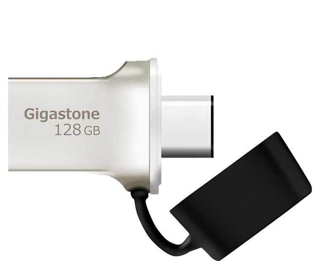 GIGASTONE 立達 Type-C雙介面隨身碟, 128GB, 1個