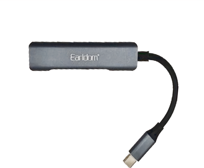 Earldom 藝鬥士 HUB10轉接OTG USB-C轉3HUB, 1個