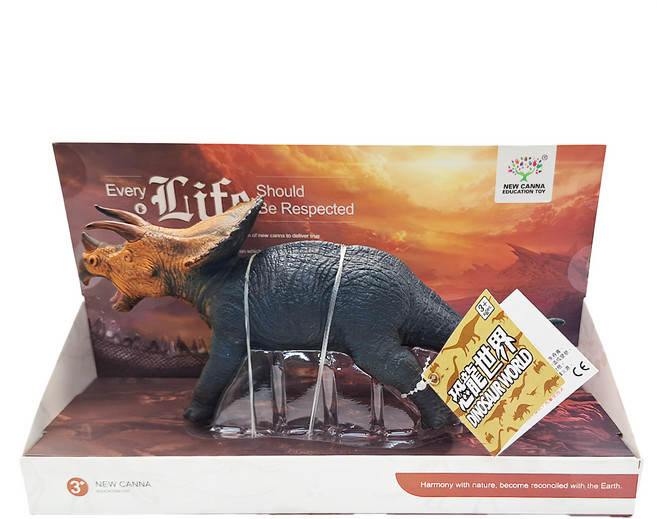 kidmate 孩子王 三角龍 3歲以上適用, 1個, 三角龍 黑色 + 橘色