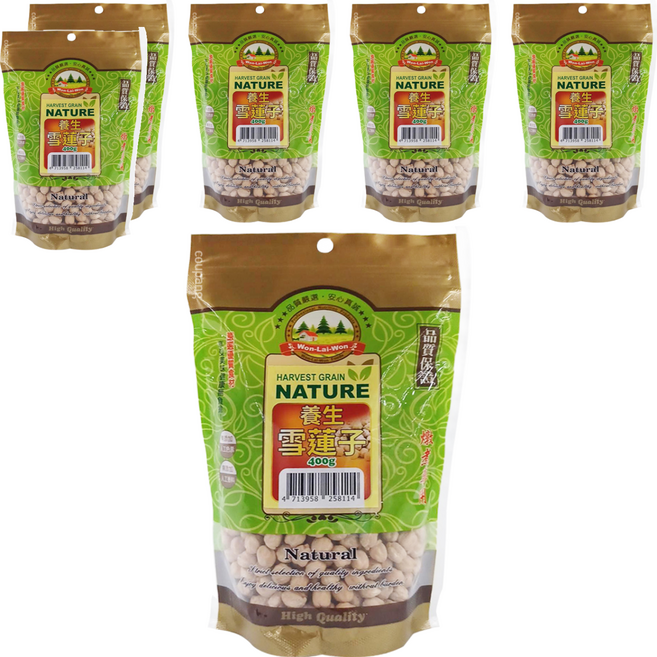 WON LAI WON 旺來旺 養生雪蓮子, 400g, 6包