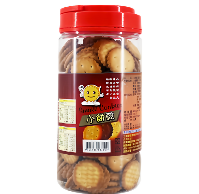 新錤 原味小餅乾, 400g, 1罐