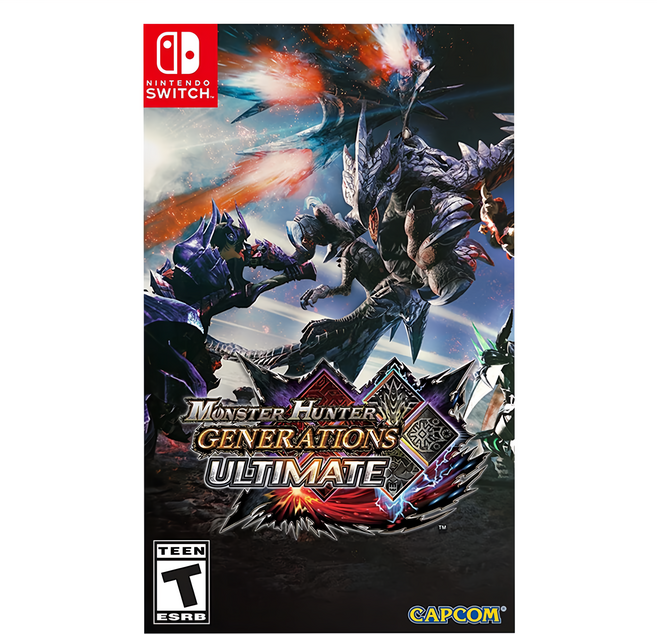 Nintendo 任天堂 SWITCH 魔物獵人 世代 終極版 中英文美版, NS_NS