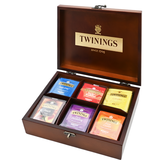 TWININGS 唐寧茶 經典皇家禮盒 2g 48入, 款式隨機, 1盒