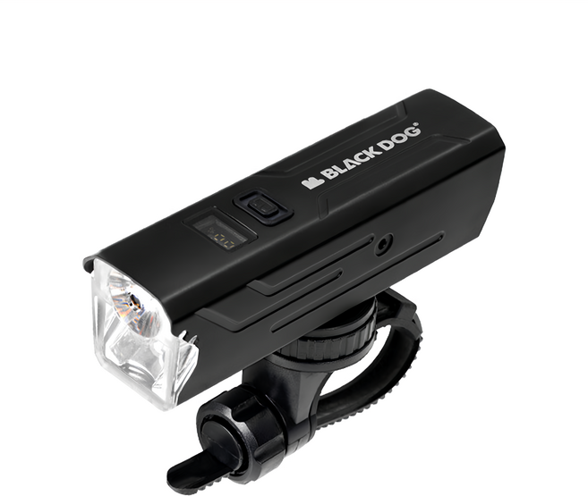 BLACK DOG 黑狗 自行車車燈 T2款810流明, 黑色, 1個