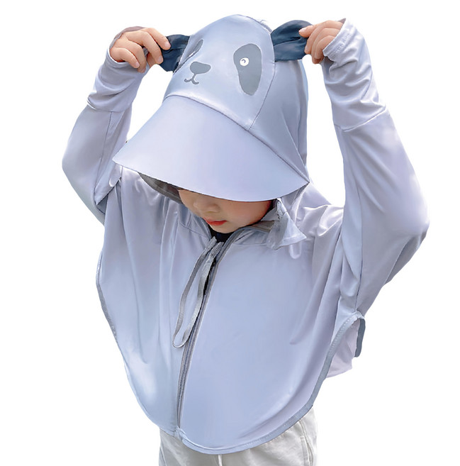 愛北鼻 兒童冰絲防曬外套