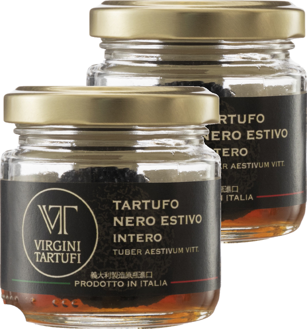 VIRGINI TARTUFI 整顆夏季黑松露, 35g, 2罐
