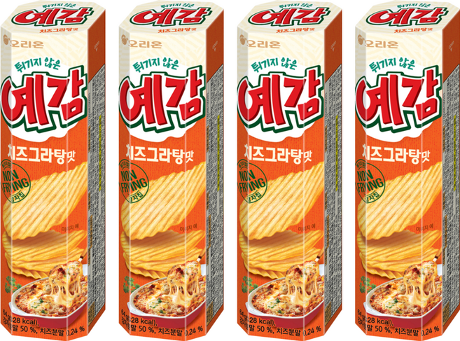 ORION 好麗友 預感香烤洋芋片 起司口味, 64g, 4盒