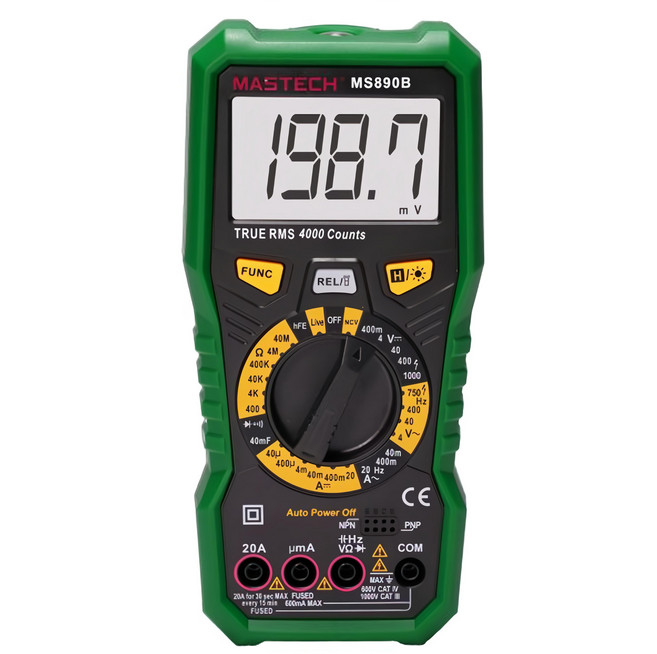 MASTECH 邁世 MS890B 數位萬用錶, 1個