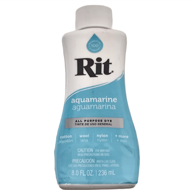 Rit 瑞特 液體染劑 RT-88240 AQUAMARINE 水藍色, 236ml, 1色
