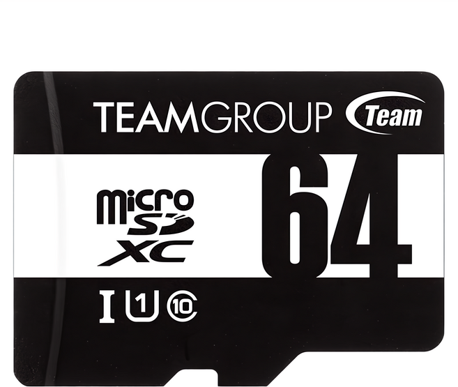 TEAMGROUP 十銓 Micro SDXC UHS-I U1 C10 記憶卡 含轉卡, 1個, 64GB