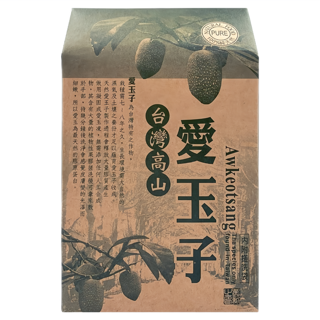 台灣高山 愛玉子, 120g, 1盒