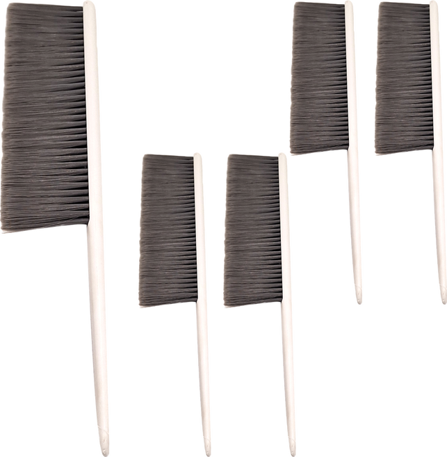 巧巧 沙發寢具除塵撢 39 x 7.5 x 2cm, 5支, 白色 + 黑色