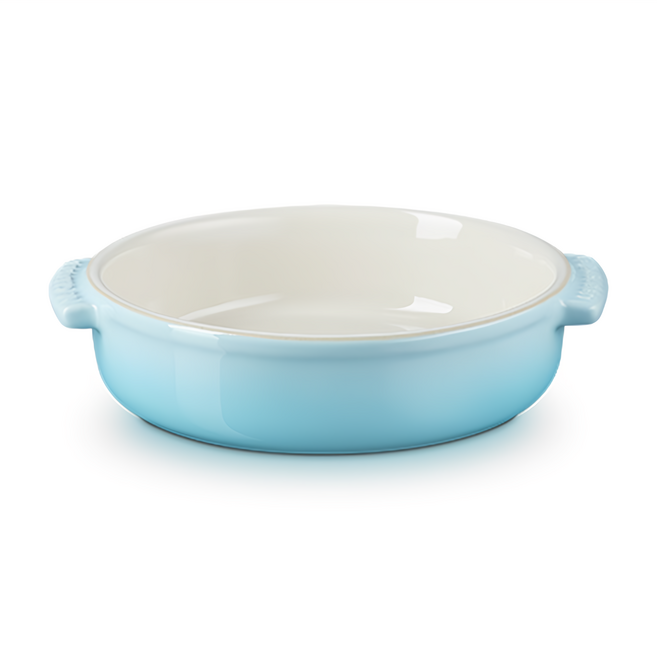 LE CREUSET 西班牙小菜盤 14, 1個, 水漾藍