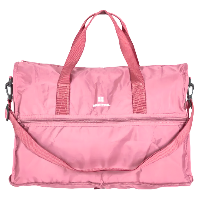 siffler 摺疊旅行袋 霧面粉色 23L, 1個