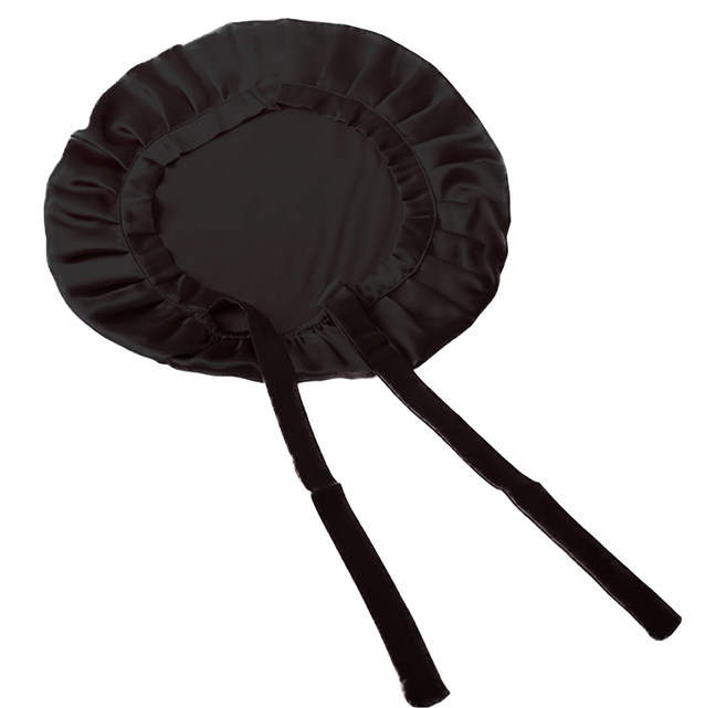 BIOAM 佰歐安 天然蠶絲大尺寸舒眠護髮帽 綁帶款