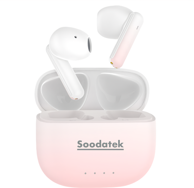 Soodatek Spring Buds 藍芽耳機, STWS01-PCG51, 粉色