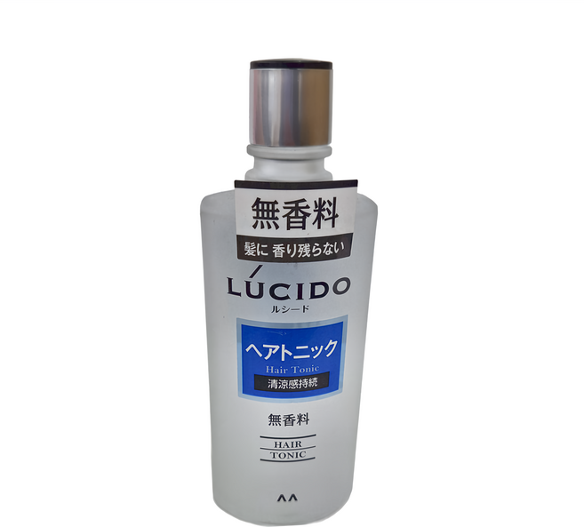 LUCIDO 倫士度 頭皮保養液 HAIR TONIC 清涼感持續 無香料, 200ml, 1瓶