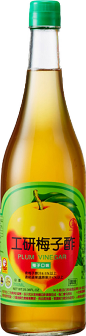 KONG YEN 工研 梅子醋, 750ml, 4瓶