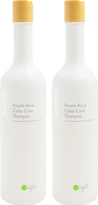 O'right 歐萊德 紫玫瑰護色洗髮精, 400ml, 2瓶