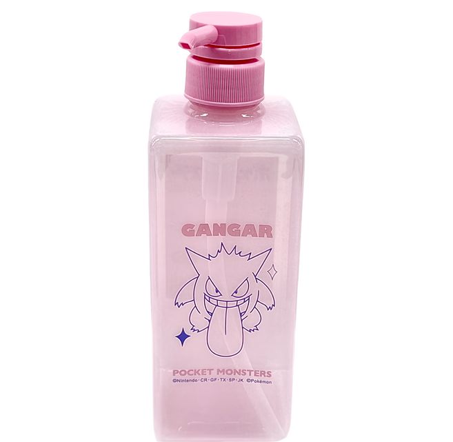 PoKeMoN 寶可夢 沐浴空罐 耿鬼 6.6 x 6.6 x 22cm 600ml, 1件