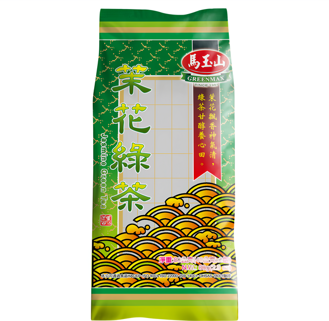 馬玉山 茉花綠茶, 40g, 2入, 1袋