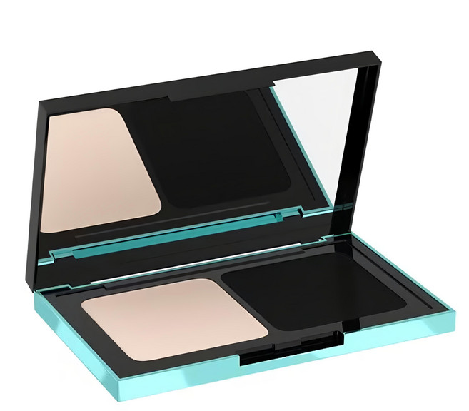 MAYBELLINE 媚比琳 台灣公司貨 反孔特霧全進化零瑕嫩粉餅 SPF44 PA++++, 112 明亮色, 1個