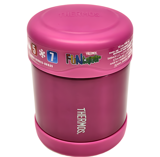 THERMOS 膳魔師 平底鍋 悶燒罐, 粉紅色, 290ml, 1個