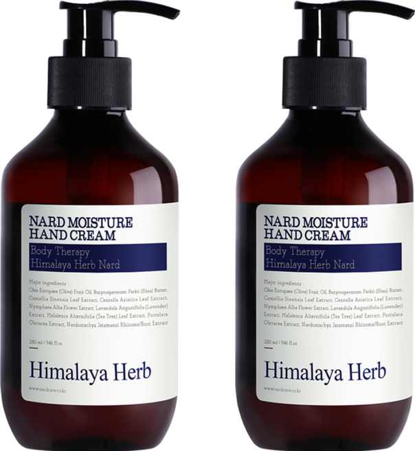 NARD 保濕護手霜 薰衣草麝香, 280ml, 2瓶