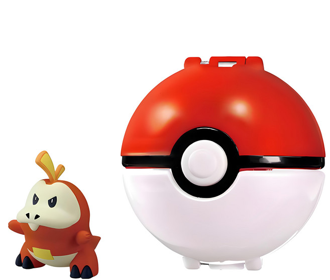 TAKARA TOMY PokeDel-Z 新決戰球 精靈球 呆火鱷, 1組, 紅色