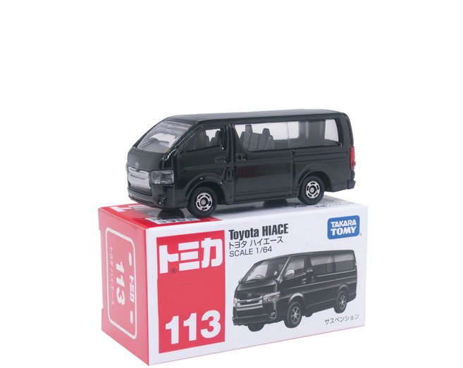 TOMICA 多美小汽車 豐田Hiace, Black, 1個
