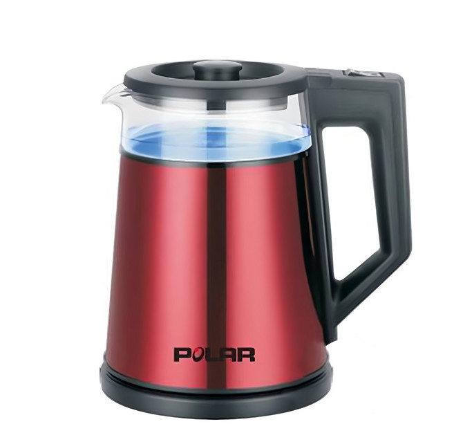 POLAR 普樂 玻璃電熱水壺 1.2L 原廠保固, PL-1715