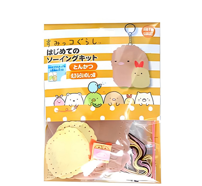 Sumikkogurashi 角落生物 吊飾手做包, 炸豬排蝦 多色, 1組