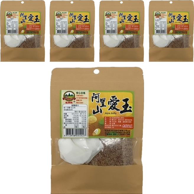 WON LAI WON 旺來旺 阿里山愛玉, 30g, 5包