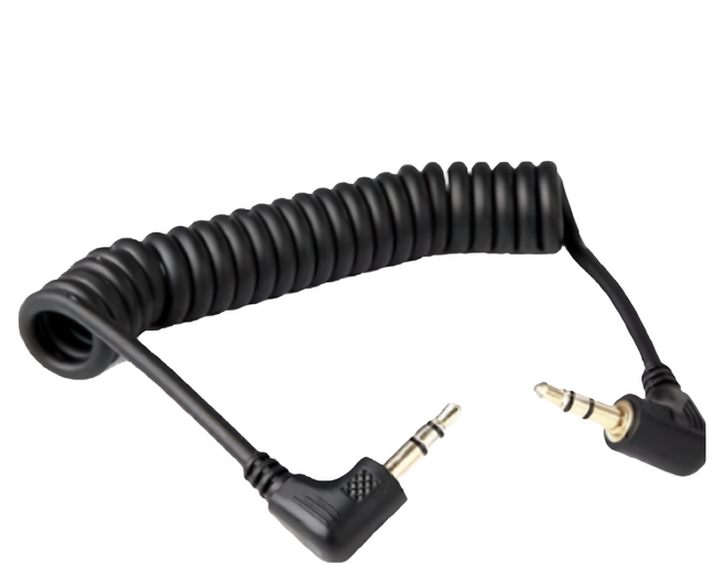 Saramonic 楓笛 SR-CS350 音源連接線 3.5mm TRS 麥克風插孔 捲線設計 相容 TRRS, 1條