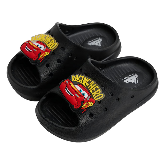 BORUI 柏睿鞋業 兒荲款 不對稱造型防水洞洞拖鞋